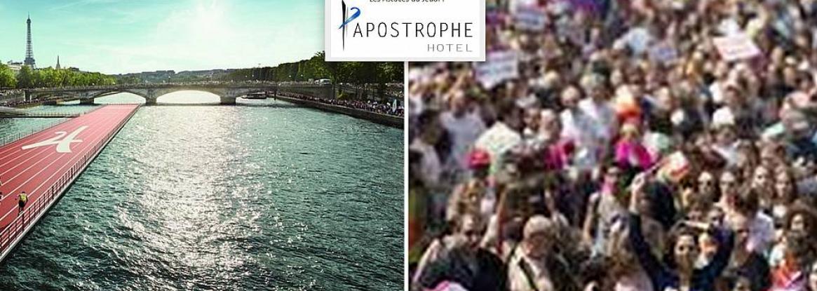 Gay pride and ephemeral olympic games in Paris!