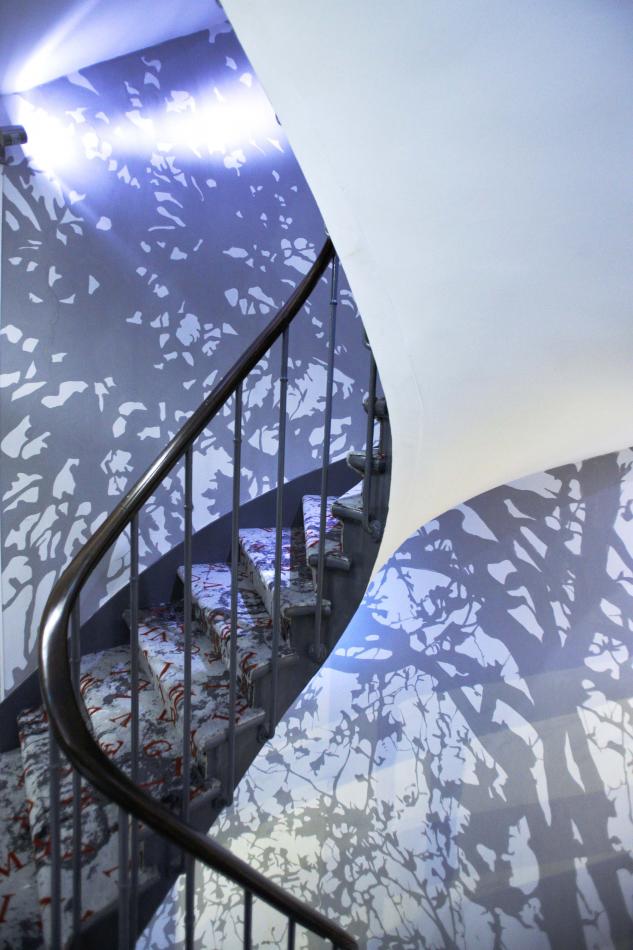Apostrophe Hôtel - escalier